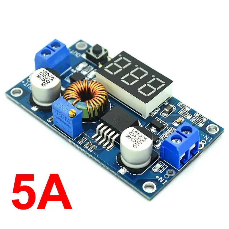 XL4015 3A/5A DC to DC Power Converter 8-36V to 1.25-32V CC CV LED Driver Step Down 3A/54A Charging Board Lithium Charger Module view 6