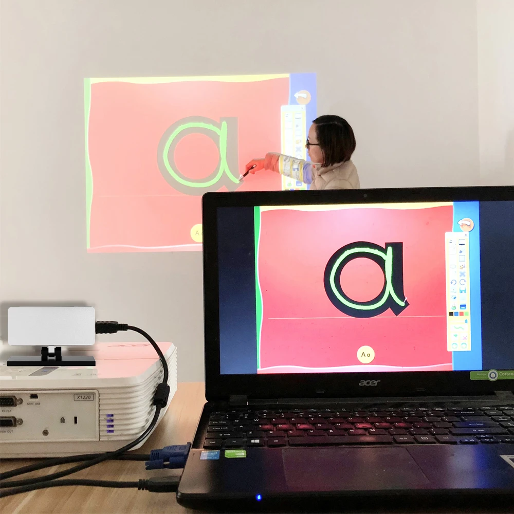 Oway Slimme Klas Infrarood Camera Interactieve Whiteboards Met Digitale Oplaadbare Pen Voor Kinderen Onderwijs En E-Learning