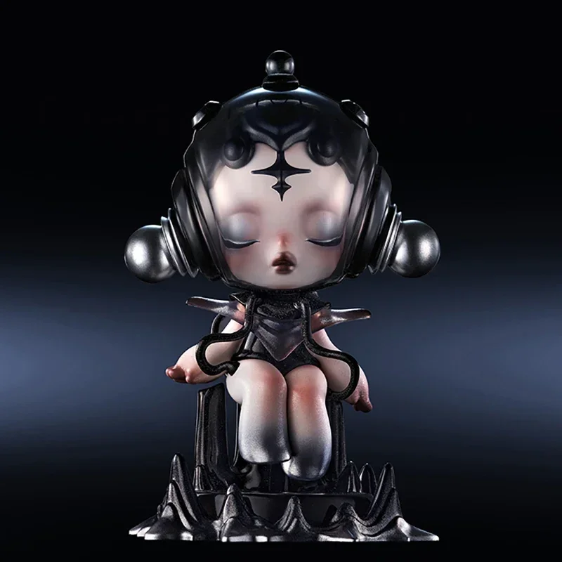 POP MART Skullpanda The Sound Series Blind Box Mystery Box Guess Bag Spielzeug Puppe Niedliche Anime Figur Desktop Ornamentedel Mädchen Geschenk
