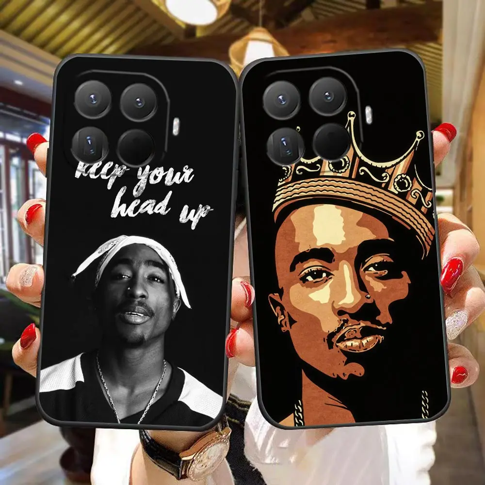 Phone Case For Xiaomi 17 17T 15 15T 14T 11 11T POCO F8 F7 F6 F5 X8 X7 X6 X5 M7 PRO Ultra Shell Cover Rapper 2pac Tupac Yinuoda