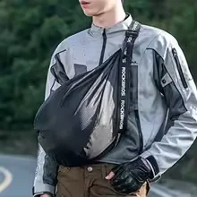 

ROCKBROS 7L/15L Motorcycle Helmet Backpack Unisex Portable Reflective Cycling Travel Moto Rider Storage Bag Accessory자전거 가방