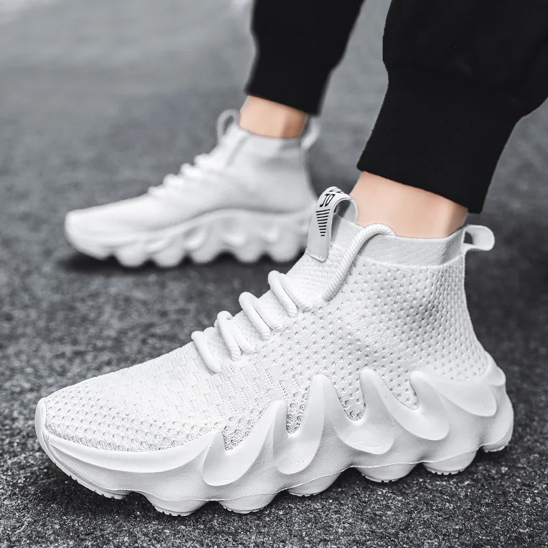 

Sneakers Men Shoes Casual Lace-up Soft Jogging Tennis Men Shoes Couple Flat Walking Training Sneakers Sport Running Shoes 2026