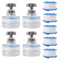 360 Degree Rotating Filter Splash-Proof Faucet Shower Kitchen Sink Water Filter Faucet Nozzle Filter With Universal Adapter