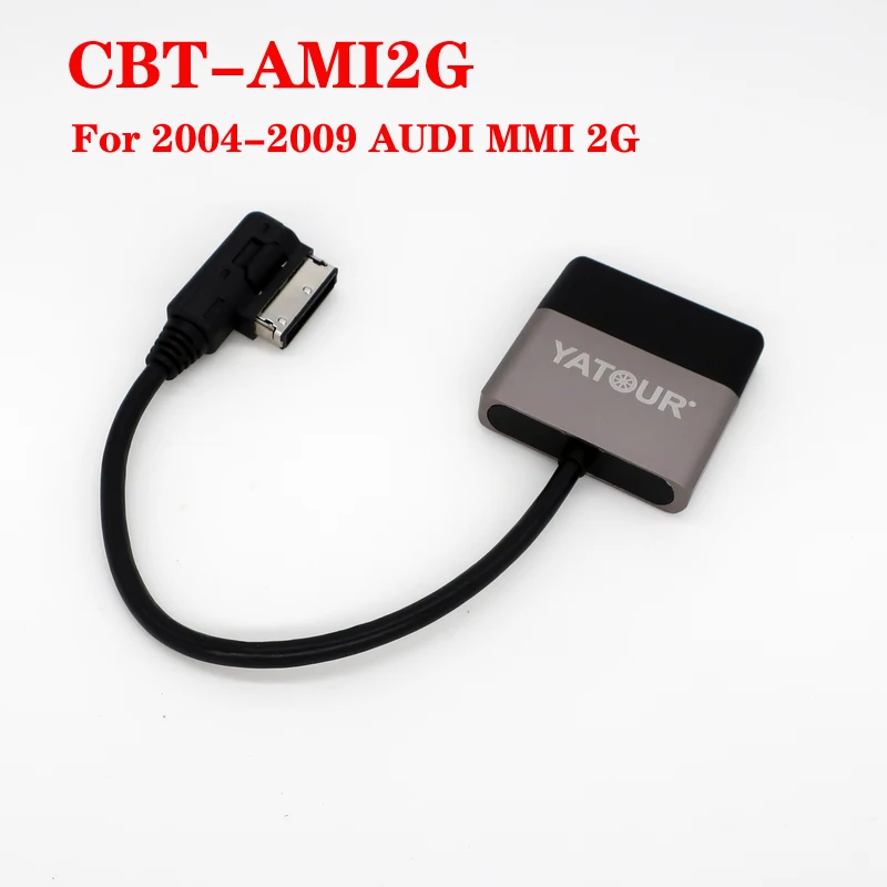 For AUDI 2004-2009 MMI 2G Yatour CBT Qualcomm Hi-fi Bluetooth receiver wirelss Bluetooth music player music steaming adapter