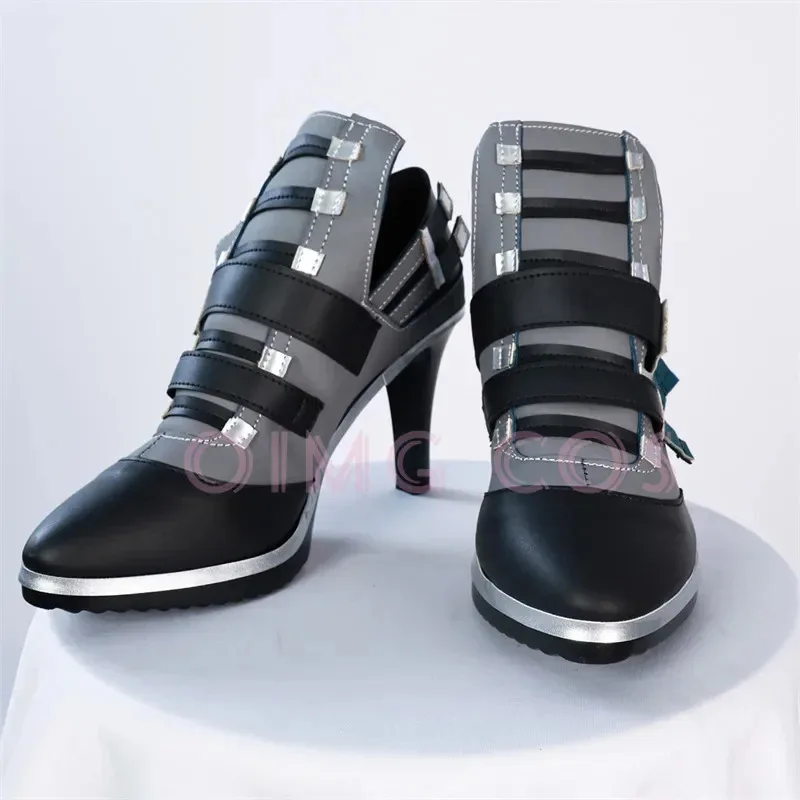 Zenless Zone Zero Tsukishiro Yanagi Cosplay Anime Scarpe Stile cinese Halloween per uomo Gioco