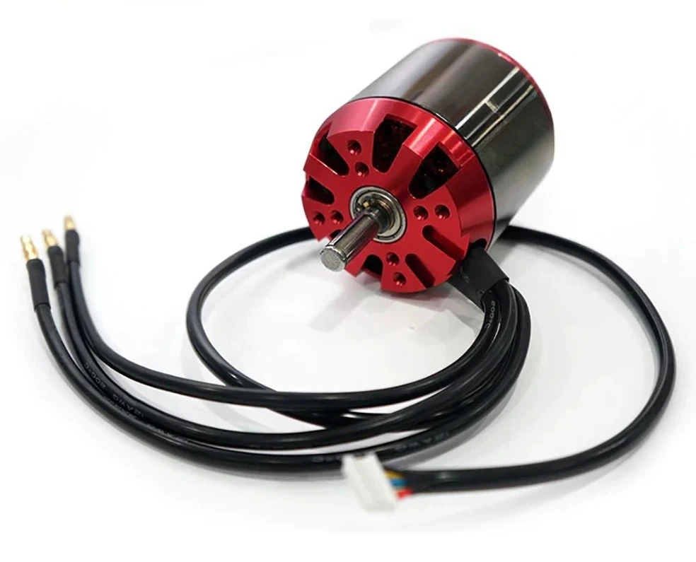 Brushless Inductive Motor 200kV Unsealed Motor 8mm Shaft Electric Scooter
