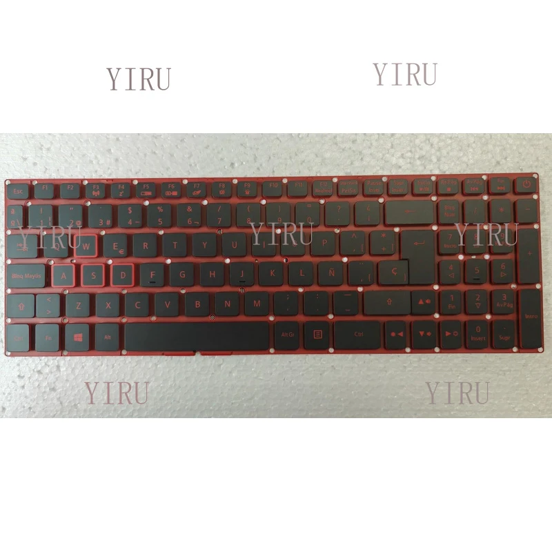 L+ Spanish Backlit keyboard for Acer Nitro 5 AN515-31 AN515-41 AN515-42 AN515-51