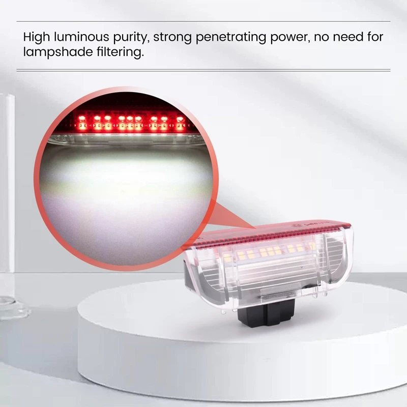 

4 шт. автомобильный светодиодный предупредительный световой сигнал двери, проектор приветствия для Golf 6 7 MK5 MK6 B6 B7 CC-BTFL