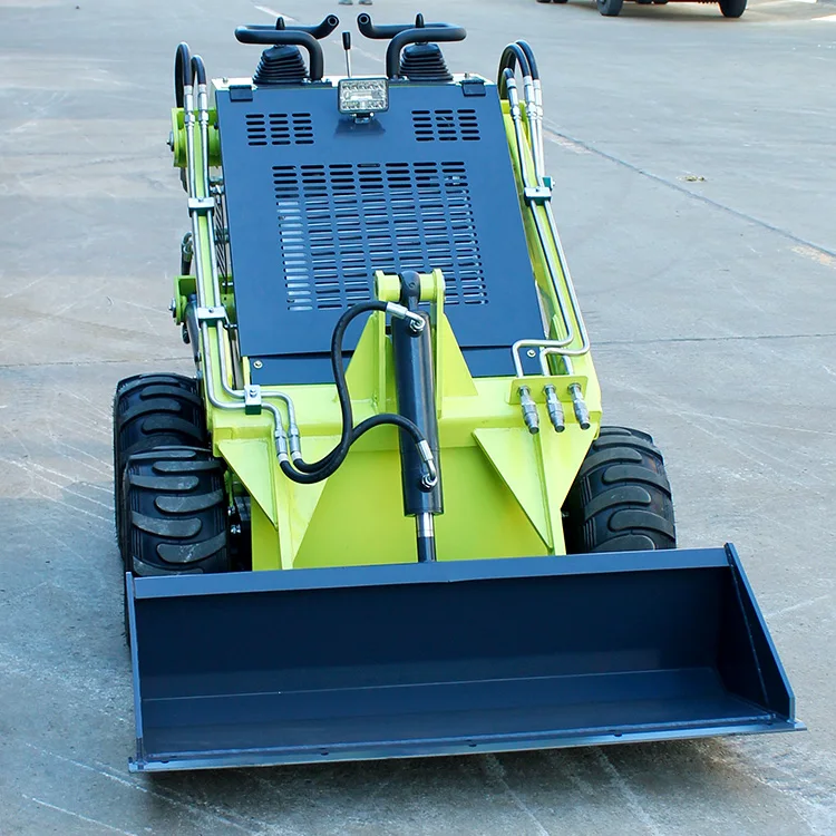 High Quality Mini Skid Steer Loader with Cheap Wheel Front Loader Design Assured 1-Year Warranty