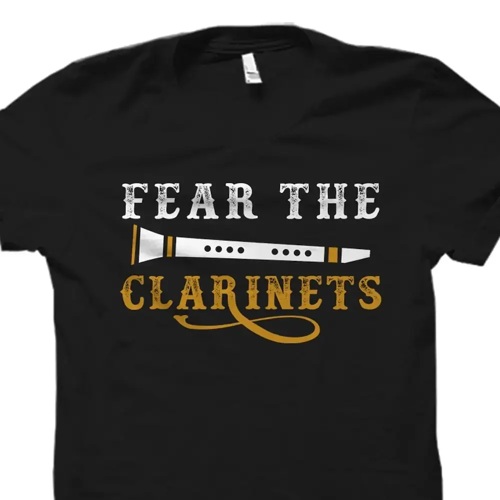 Clarinet Player T Shirt Clarinetist Teacher Musician Os2588