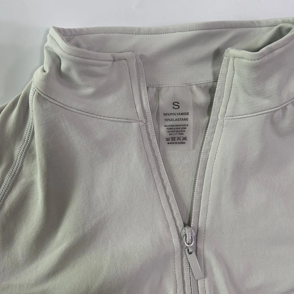 Pericic Sports Zippy Jacke Damen Nahtlose Langarm-Gym-Oberteile Reißverschluss-Laufjacken Fitness-Activewear Yoga-Kleidung – Detail 10