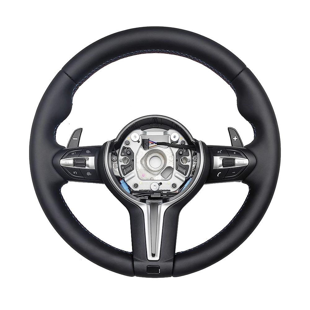 Car Steering Wheel For BMW M X3 X4 X5 M3 M5 F01 F02 F06 F07 F10 F11 F12 F14 F15 F16 F22 F30 F31 F32Car Accessories