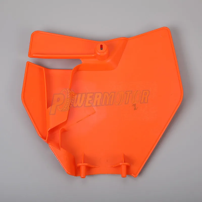 KTM için motosiklet ön plaka isim plakası plastik kapak 125 150 250 350 450 SX XC-F SX-F 2016-2017 Motocross Enduro kir