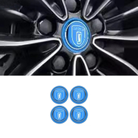 For Faw Bestune T77/T99/T55/T33/B70/B30 Accessories Stainless Car Wheel Logo Decoration Wheel Hub Cover Creative Logo 4pcs