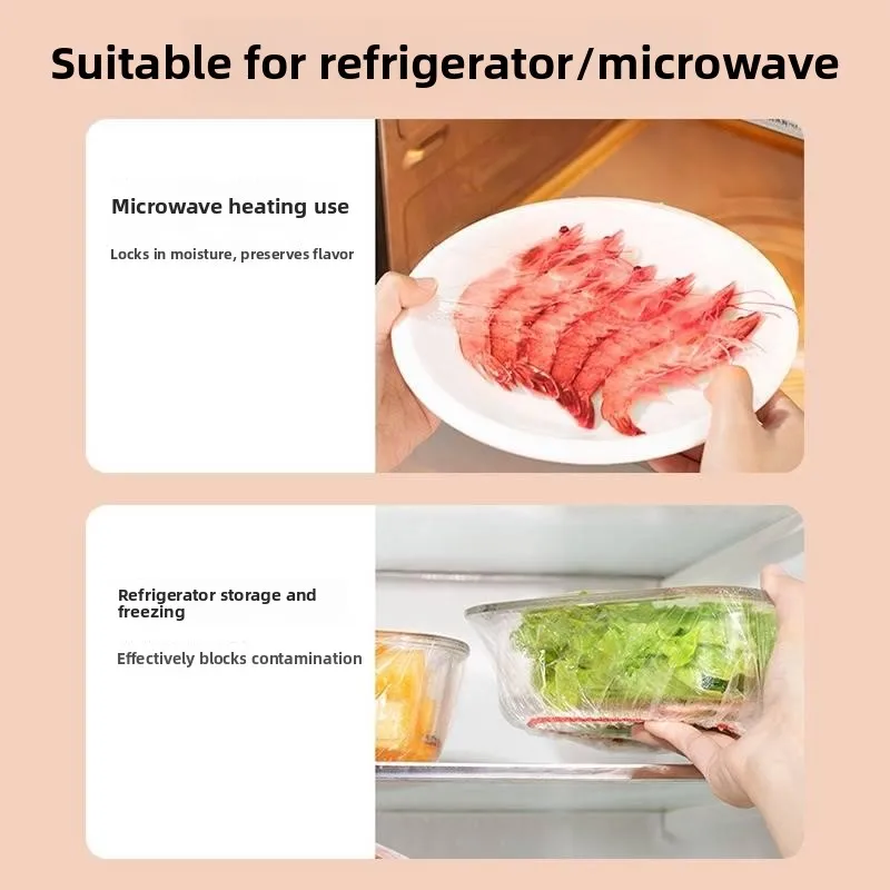 

Одноразовая пластиковая пленка Thiened Food ade для кухонных остатков, холодильника, консервации, защита от пыли