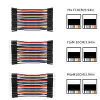 120PIN Cable Dupont Line 10cm Male to Male Female to Female Male to FeMale Jumper Dupont Wire Cable For PCB DIY KIT