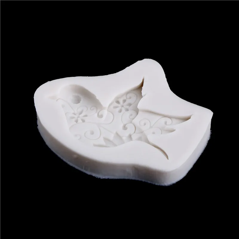 Dove of peace shape resin molds silicone fondant cake decorating tools