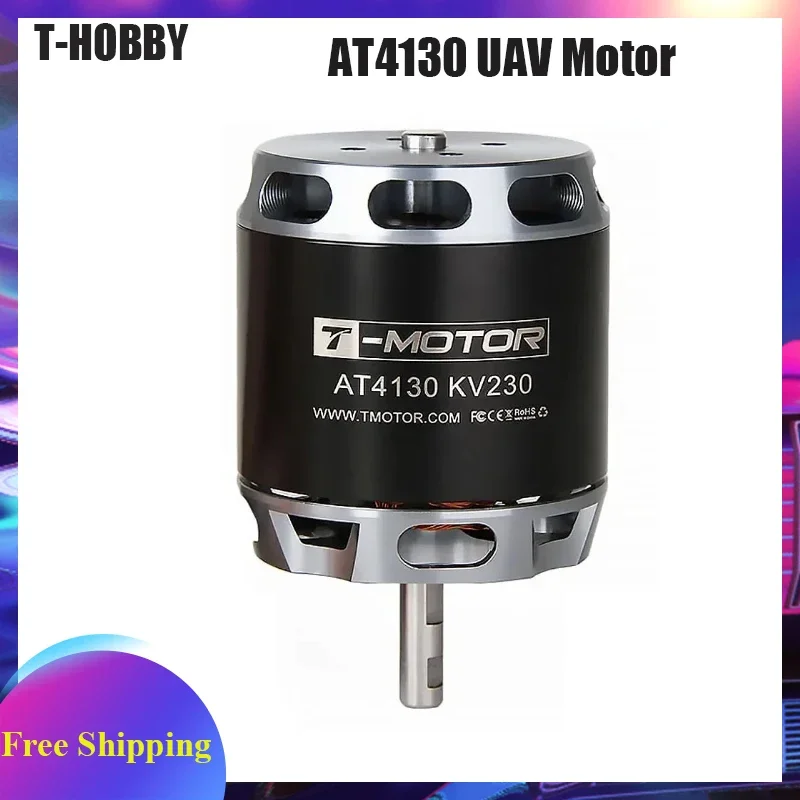 T-HOBBY/T-MOTOR AT4130 UAV Motor 230/300/450KV Customized Drone Electric Fixed Wing Motor Low-RPM HighTorque MatchedProp 22-28