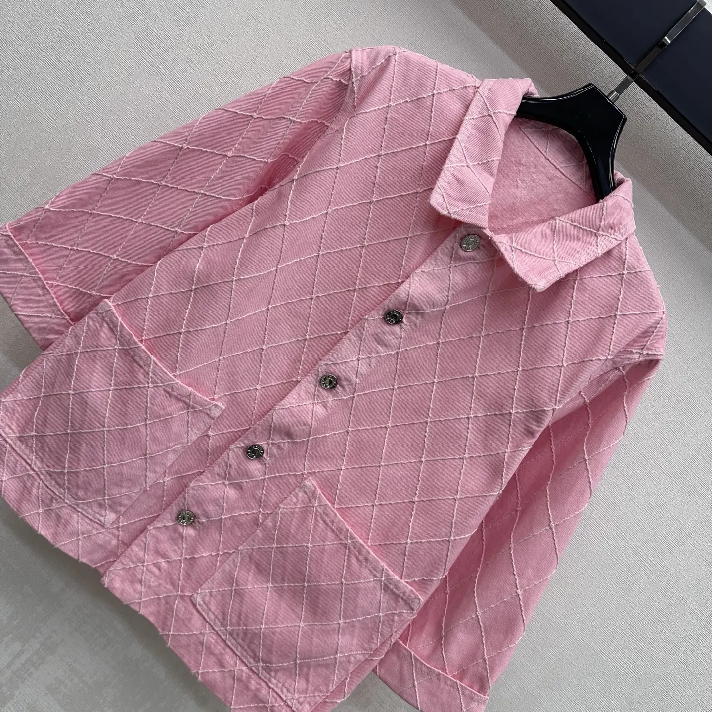 2026 New  Cowboy Shirt Jacket  Twill 100% Cotton Buttoned Front  Collared Sleeveless Shirt Jacket