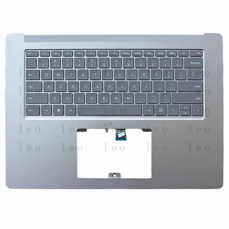 

Клавиатура США с упором для рук AA, серебристая для Surface Laptop 3, 4, 1963, 1951 1867 1872 1873