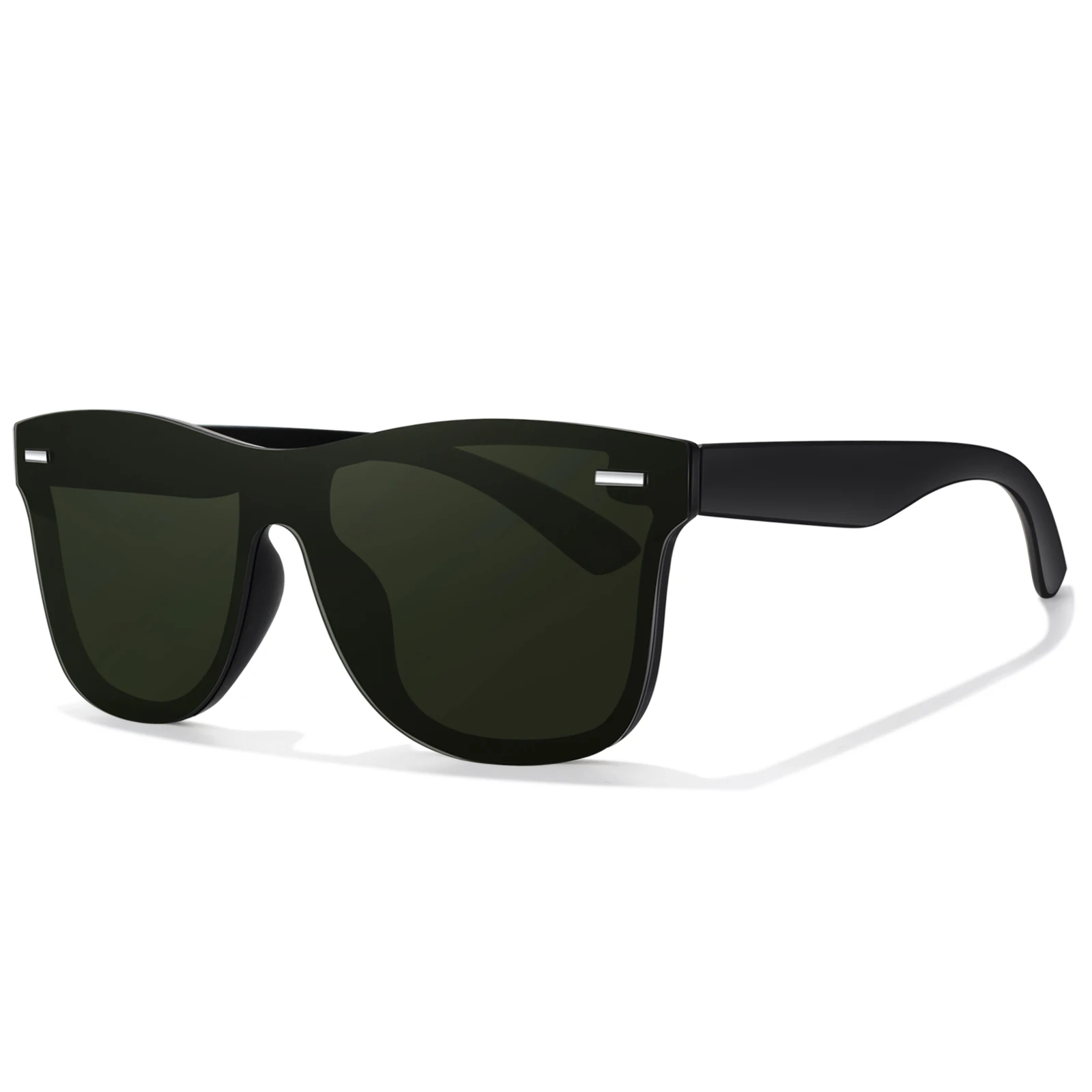 

High quality square frame color custom stylish sunglasses aC lens uV400 optical lens men and women sunglasses