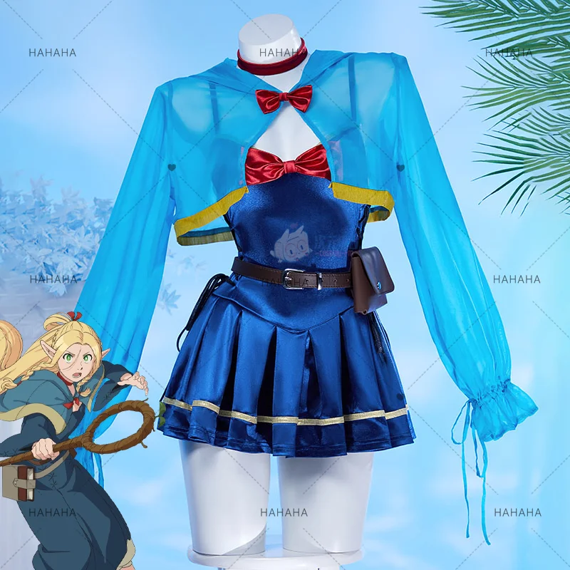

Anime Delicious in Dungeon Marcille Donato Cosplay Costume Marushiru Donatō Marcille Swimwear For Pool party Hallowmas Comicon