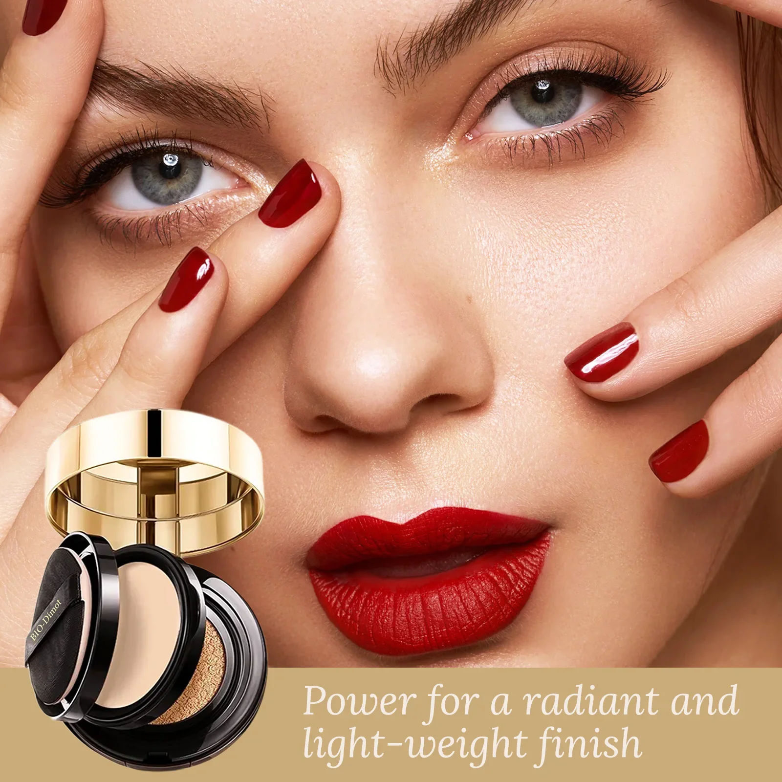 ナチュラルフェイスパウダー ミネラルファンデーション オイルコントロール フルカバレッジ コンシーラー ロングラスティング 2 in 1 メイクアップ コンシーラー 化粧品