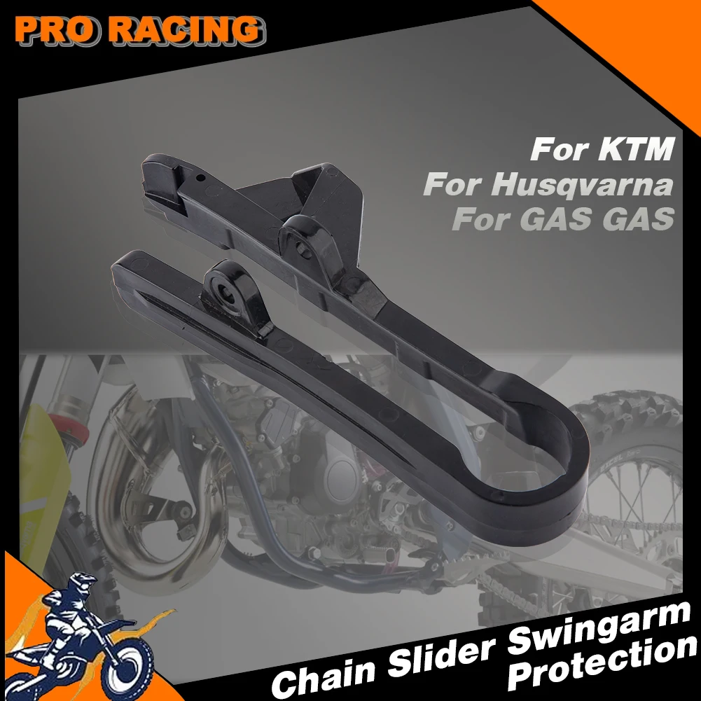 Protector de Cadena Trasera para Motocross, Deslizador de Brazo Oscilante de TPU para KTM 85 SX SXS SX85 SXS85 Husqvarna TC TC85 Gasgas MC 85 MC85