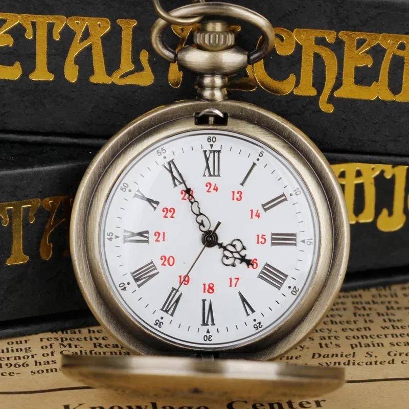 Steampunk خمر البرونزية ساعة جيب كوارتز ساعة نسائية الخصر سلسلة قلادة قلادة ساعة "إلى ابني" الحب هدية الرجال هدية