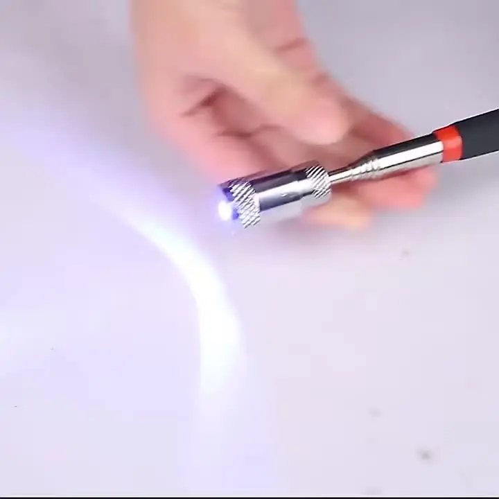 Mini Portable Telescopic Magnetic Magnet Pen Handy Tools Capacity For Picking Up Nut Bolt Extendable Pickup Rod Stick