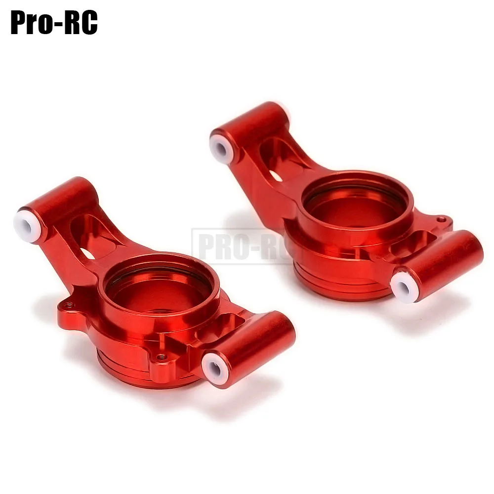 2 Stuks Aluminium Rear Steering Carriers Stub As Hub #7752 Voor Rc Auto 1/5 Traxxas Xmaxx X-maxx 77076-4 77086-4 Upgrade Onderdelen