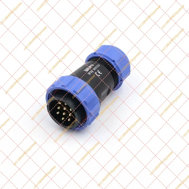 IP68 Waterproof Power Connector, Solder Circular Plug and Socket 2-35 Pin