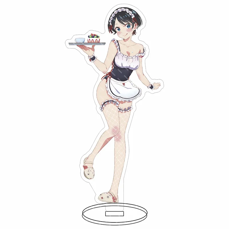 Anime Rent-A-Girlfriend Acryl HD Modell Puppe Acryl Ständer Charakter Modell Fans Geburtstag Weihnachten Kinder Geschenke