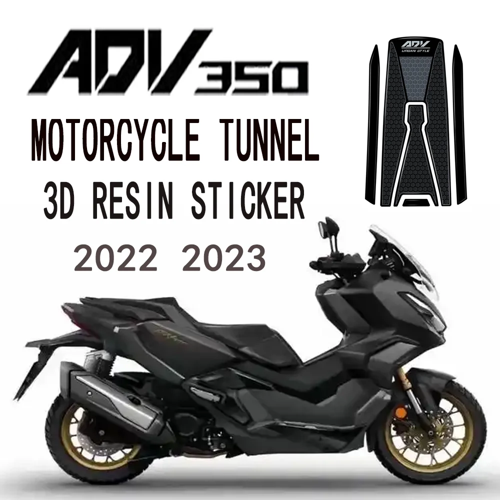 

Waterproof Protective Sticker Motorcycle Seat Cover Sticker 3D Epoxy Resin Sticker For Honda Adv 350 Adv350 2022 2023