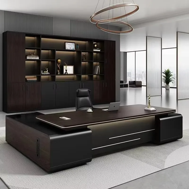 Reception Luxury Office Desk Aesthetic Organizer Modern Executive Office Desk Standing L Shaped Escritorio Oficina Furniture