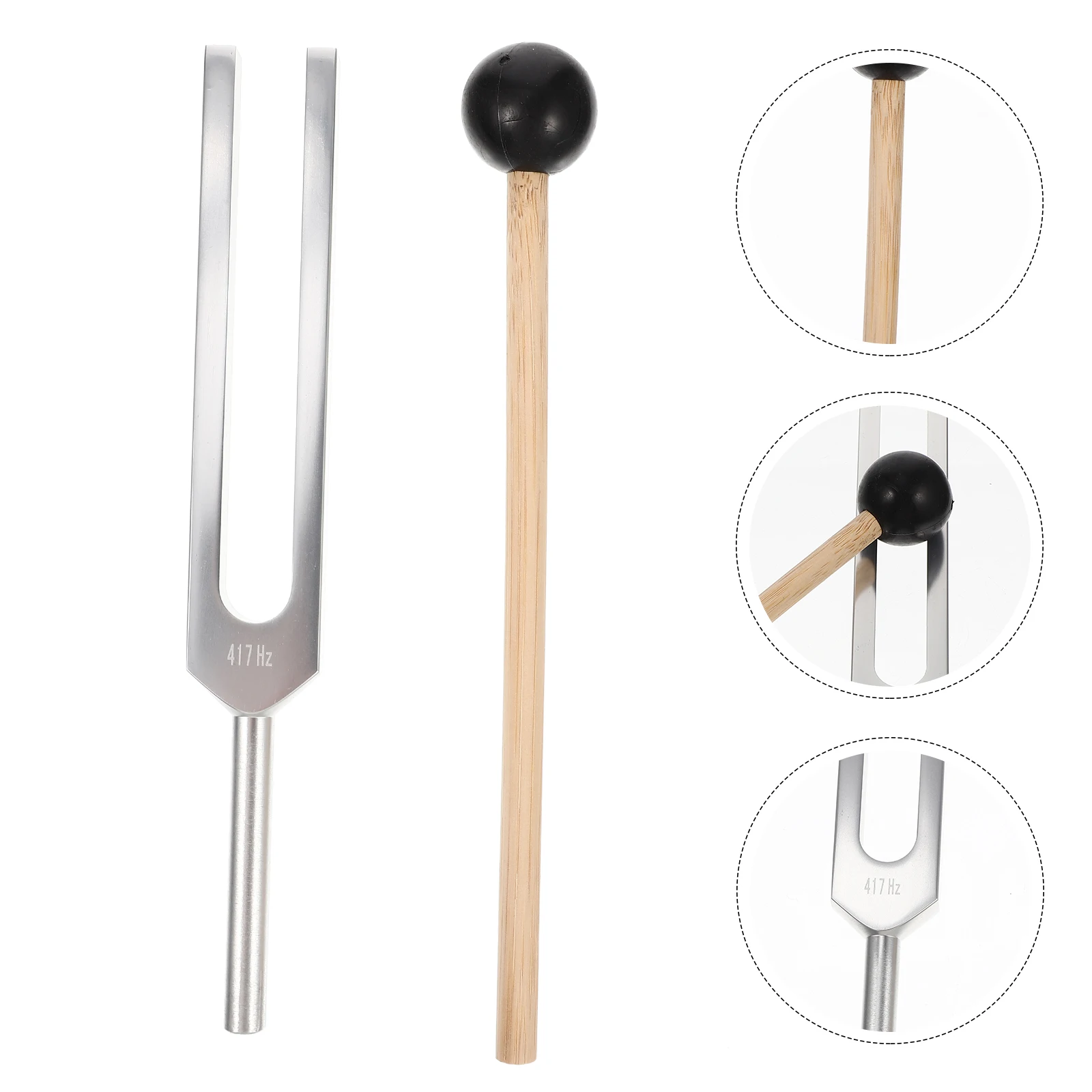 

Tuning Fork Set Percussion Instrument Suite Forks Kit of Musical Instruments Work