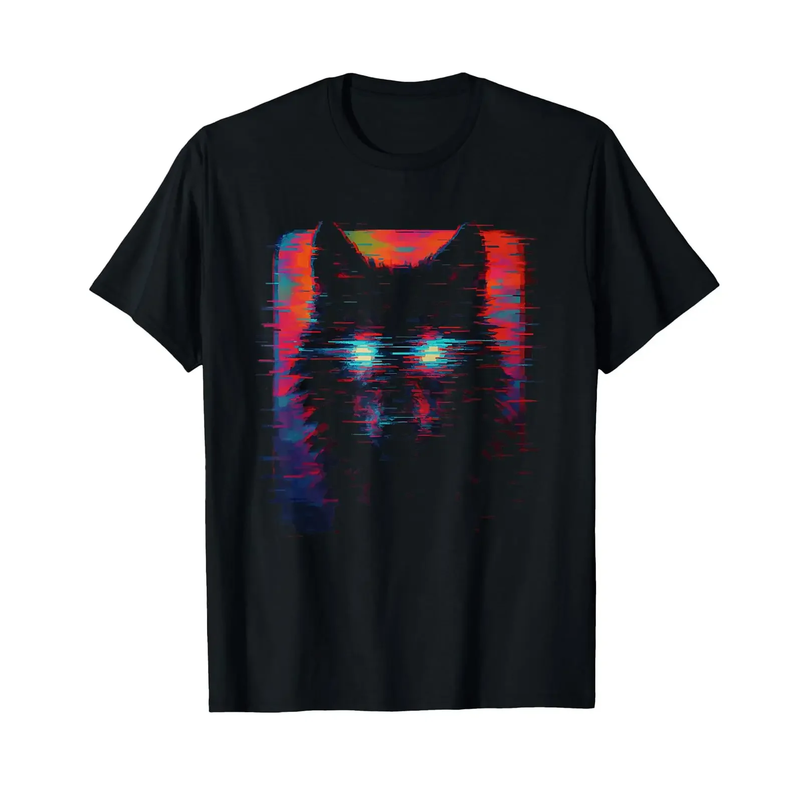Weird Core Vaporwave Wolf Aesthetic T Shirt vintage Washed Breathable fashion Stylish designer clothes Top For Everyday Wear