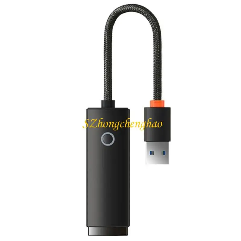 

USB C/USB Adapter Adapter Gigabit Type C To RJ45 Сетевой карты для ноутбука PC USB Ethernet Adapter 1000/100 Мбит/с 601D