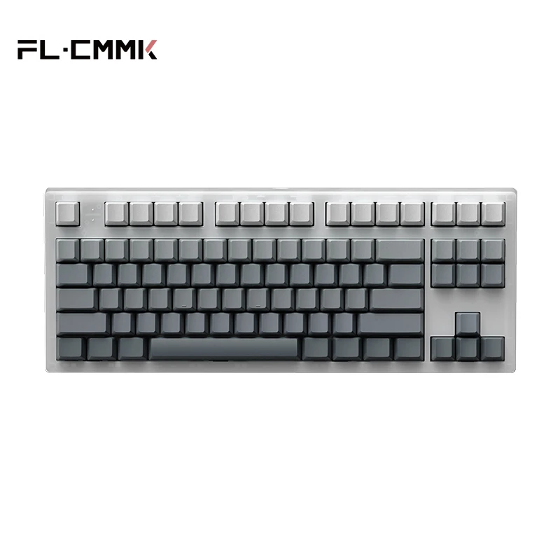 FL·ESPORTS MK870 PRO Mechanical Keyboard 87 Keys 3/5 Pin Hot-swappable RGB 2.4GHz Wireless/USB Type-C/BT Keyboard