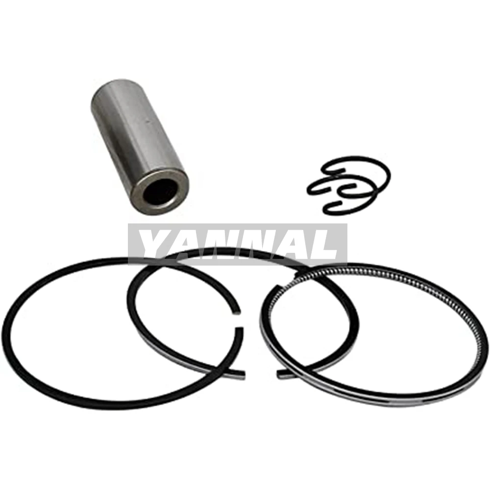 HOT SALE 2 SET STD SIZE PISTON &RING & (PIN & CLIP) FOR KUBOTA Z482 ONE ENGINE