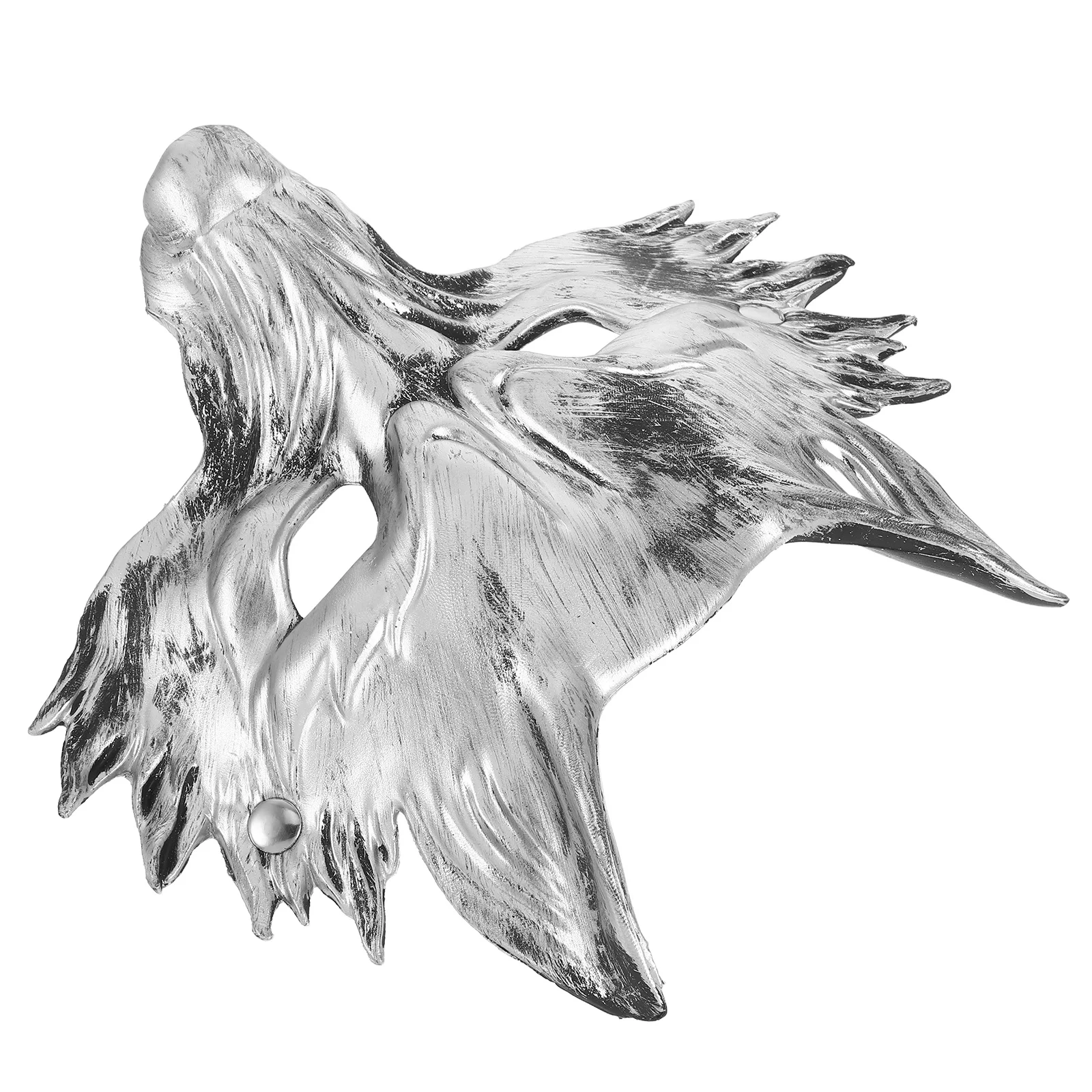 Máscara de zorro realista, accesorio de disfraz de media cara para Halloween, fiesta de disfraces, disfraz de Carnaval, accesorio de zorro realista