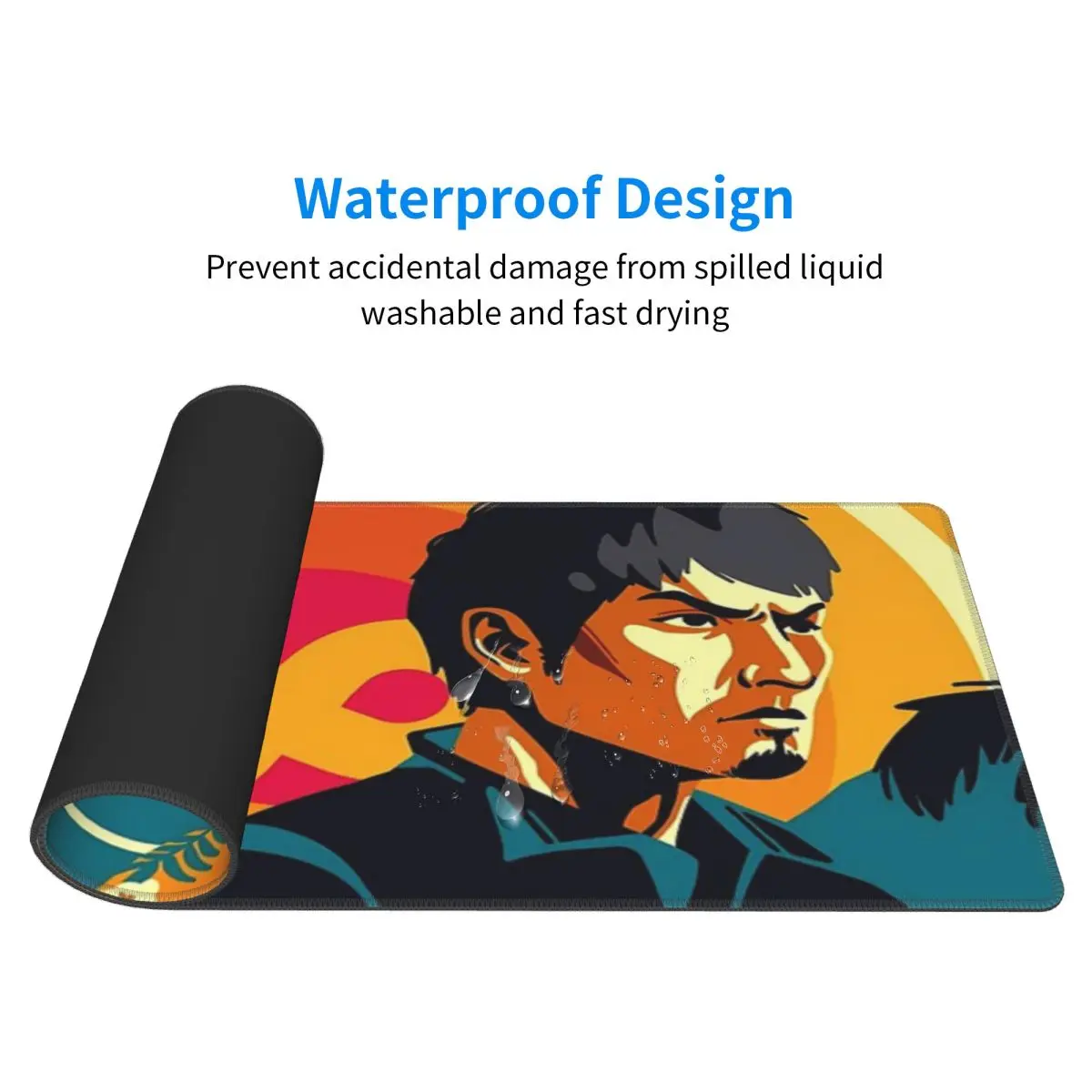 Coussinets de clavier en caoutchouc Like A Dragon, image de couverture