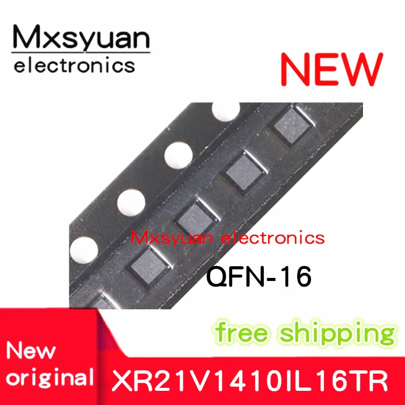 10PCS ~ 50 개/몫 XR21V1410IL16TR-F XR21V QFN16 XR21V1410IL16TR XR21V1410 QFN-16 새로운 원본