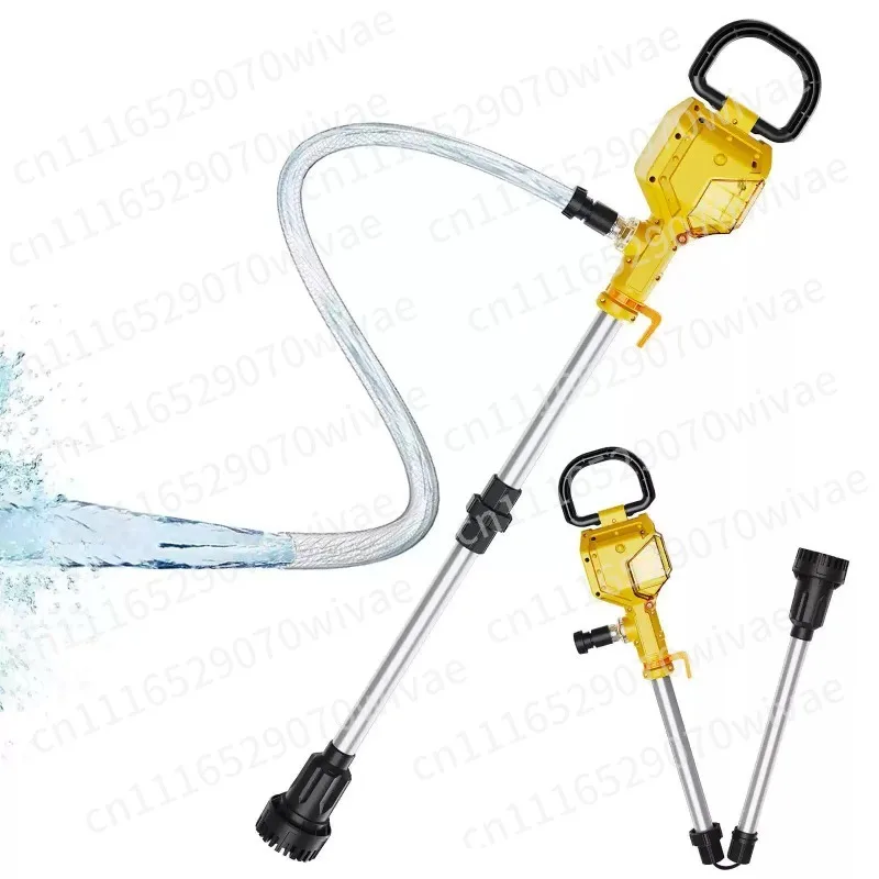 Outdoor camping cross-border brushless lithium battery pump rechargeable portable large flow self-priming  outdoor agricultural