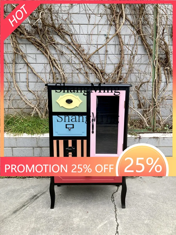 

ZYY advanced exquisite color sideboard storage storage modern simple decorative cabinet