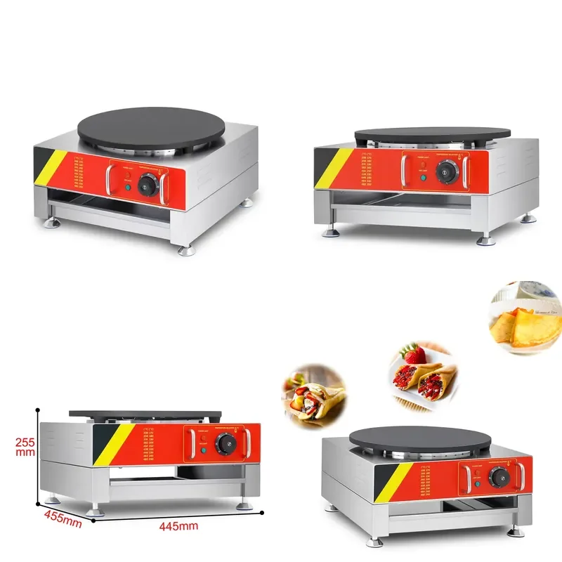Commercial fully automatic taco Roti crepe pancake maker for sale 40cm