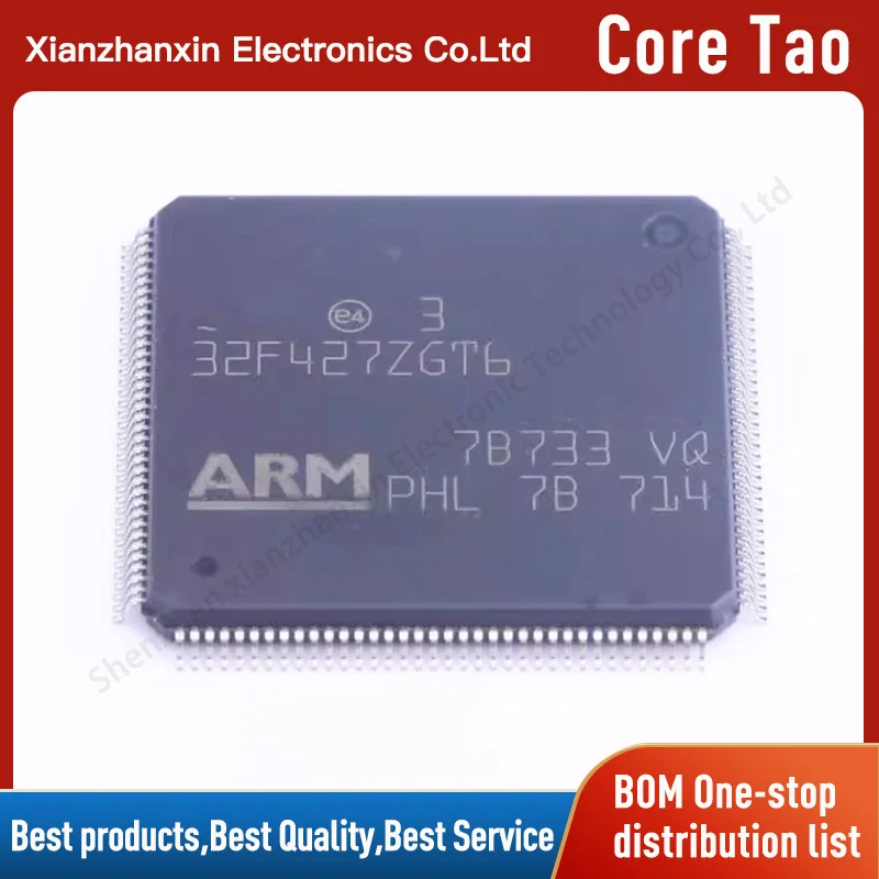 

1PCS/LOT STM32F427ZGT6 STM32F427 427ZGT6 LQFP144 32-bit microcontrollers