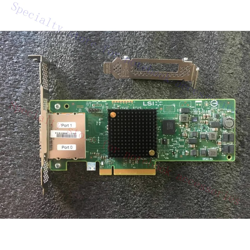 A+ FOR LSI SAS9207-8e 8-Port PCIe IT Mode 9207-8e SAS 6Gb/s External HBA RAID Card