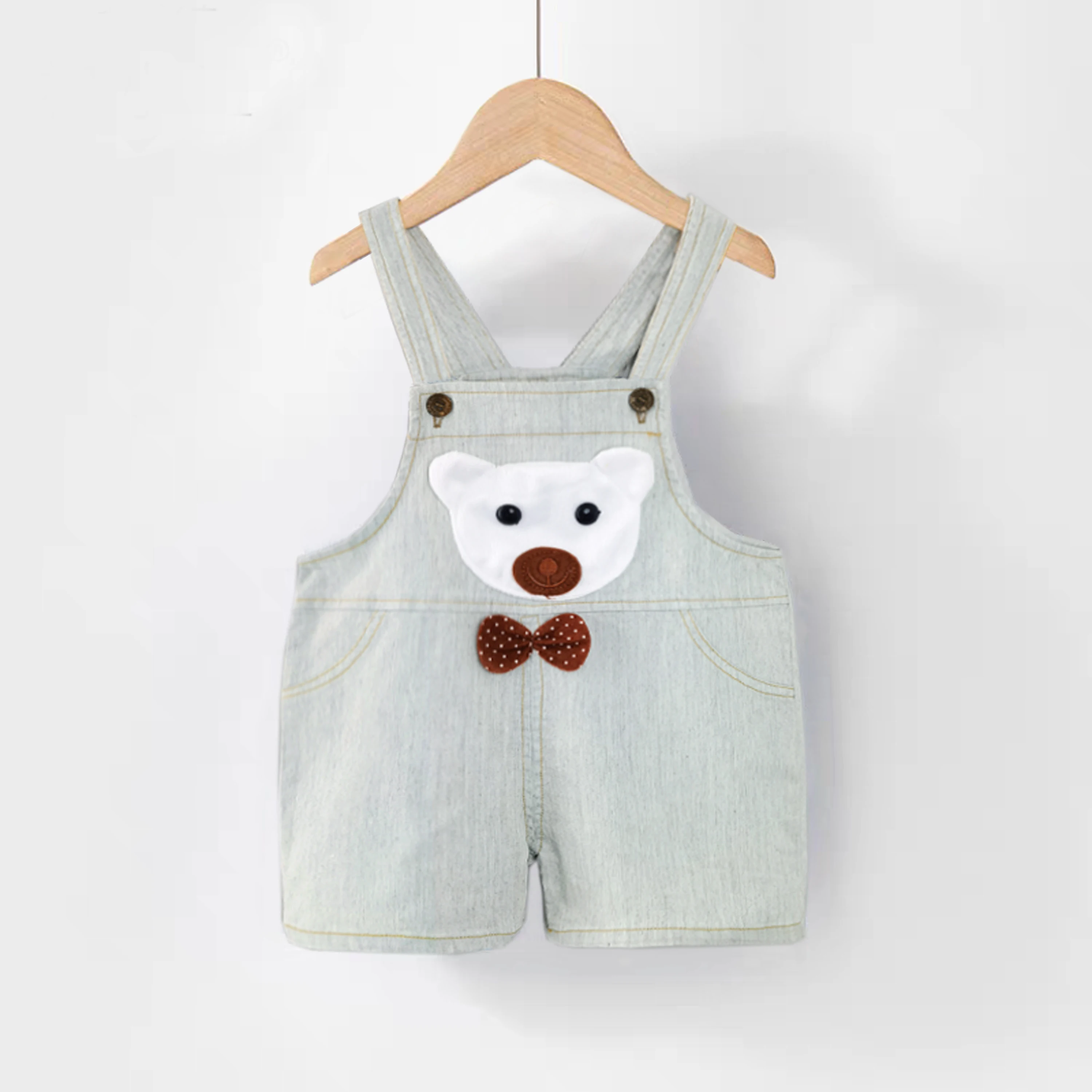 

Детские комбинезоны IENENS, короткие штаны для малышей, летние голубые мягкие шорты для детей 6-24 месяцев