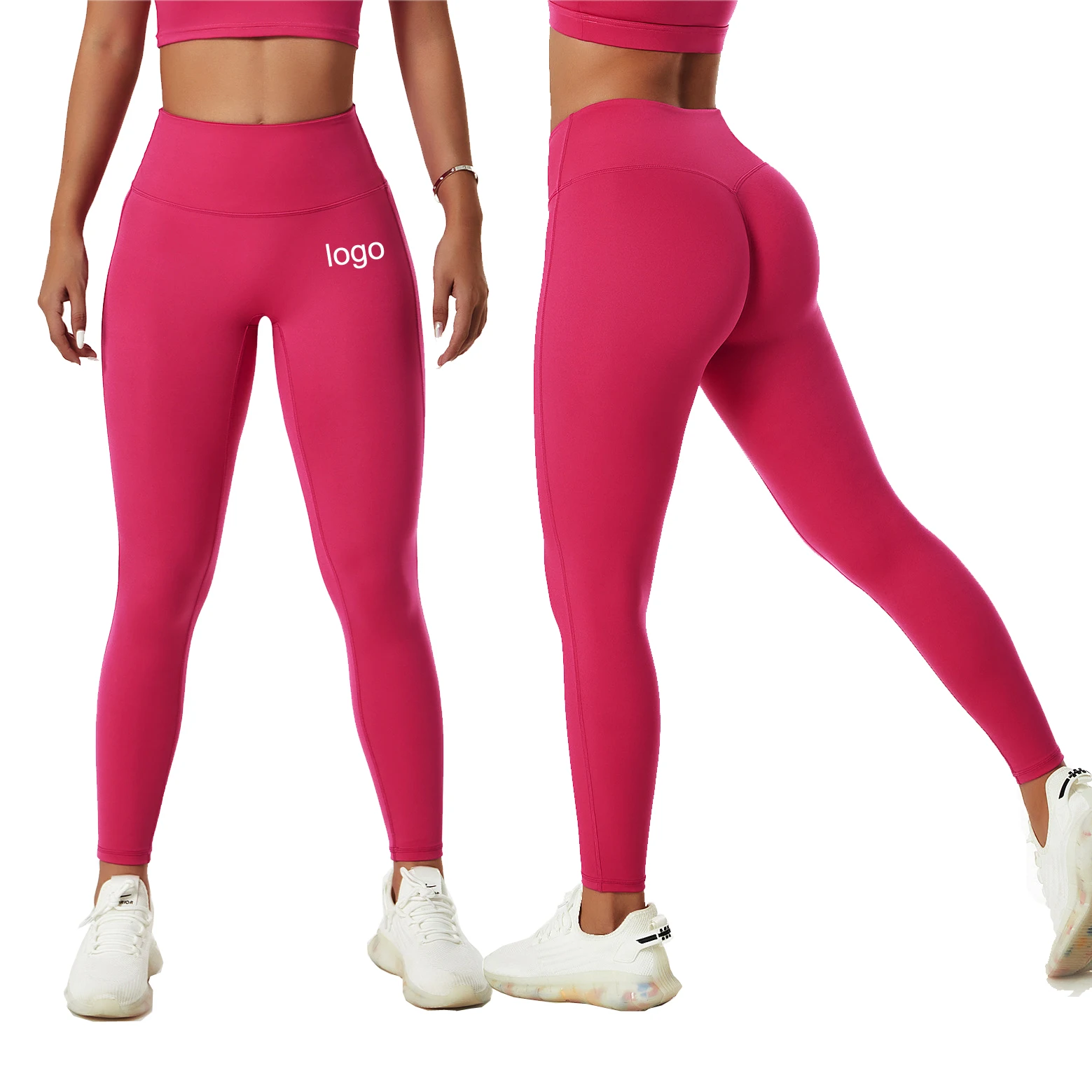 Custom  Leggings for Women Fitness Clothing Women High Waist Gym Yoga Tights Woman Leggings with Out Pockets Custom Logo